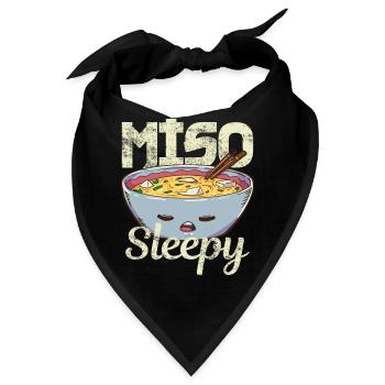 Miso Suppe - Bandana - Schwarz - Vorne