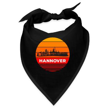 Hannover - Bandana - Schwarz - Vorne