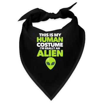 Alien - Bandana - Schwarz - Vorne