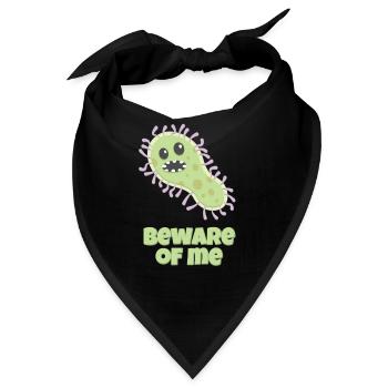 Nimmt euch in acht vor dem Virus - Bandana - Schwarz - Vorne