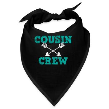 Cousins - Bandana - Schwarz - Vorne