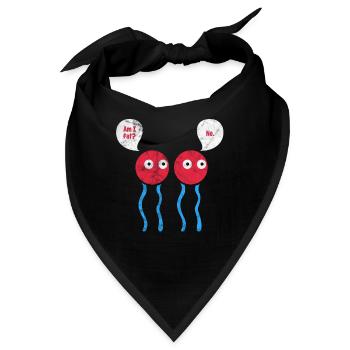Biologie - Bandana - Schwarz - Vorne