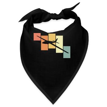 Modellflug - Bandana - Schwarz - Vorne