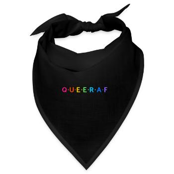 Queer - Bandana - Schwarz - Vorne