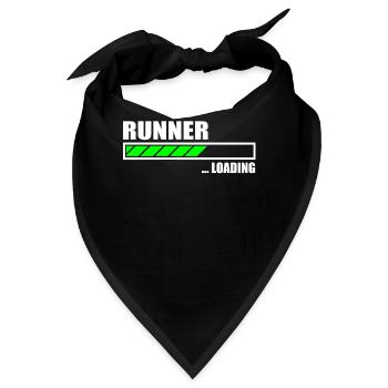 Runner Loading Bar - Bandana - Schwarz - Vorne