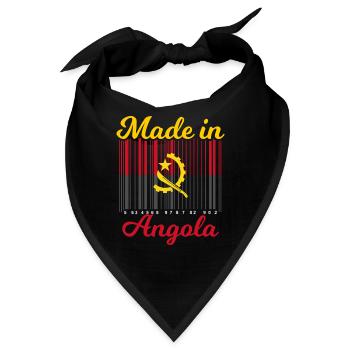Angola - Bandana - Schwarz - Vorne