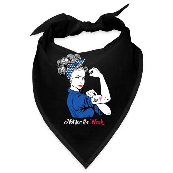 LNA nicht für die schwache starke Frau Caduceus - Bandana - Schwarz - Vorne