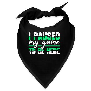 Gamer Gaming - Bandana - Schwarz - Vorne