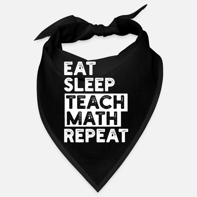 Professeur de mathématiques Mathématiques - Bandana - noir