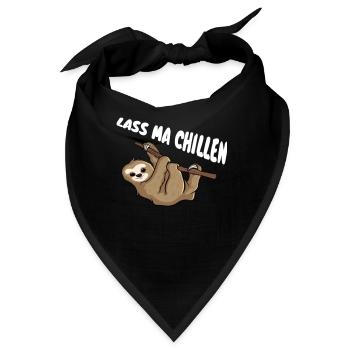 Chillen - Bandana - Schwarz - Vorne