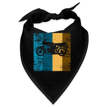 Moped Simson S51 - Bandana - Schwarz - Vorne