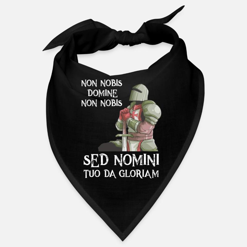 Chevalier Templier Graphique Templier Temple Chevalier Prière Bandana