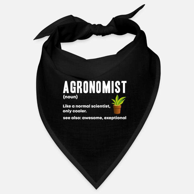 agronome - Bandana - noir