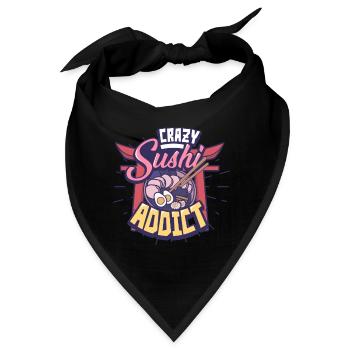Sushi - Bandana - Schwarz - Vorne