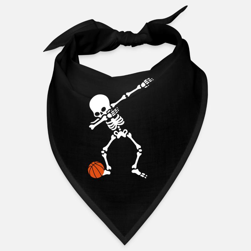 Dabbender skeleton basketball player Bandana