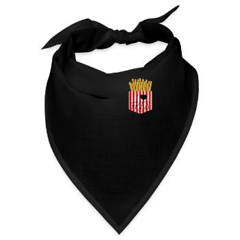 Pomme Pocket - Bandana - Schwarz - Vorne