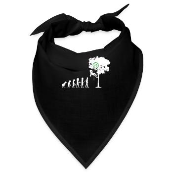 Evolution Geocaching - Bandana - Schwarz - Vorne