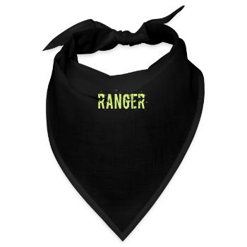 Ranger - Bandana - Schwarz - Vorne