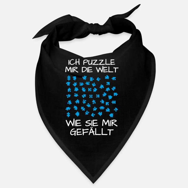 Puzzle Puzzlespiele Liebhaber Spruch Geschenk Bandana