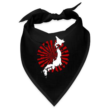 Japan - Bandana - Schwarz - Vorne