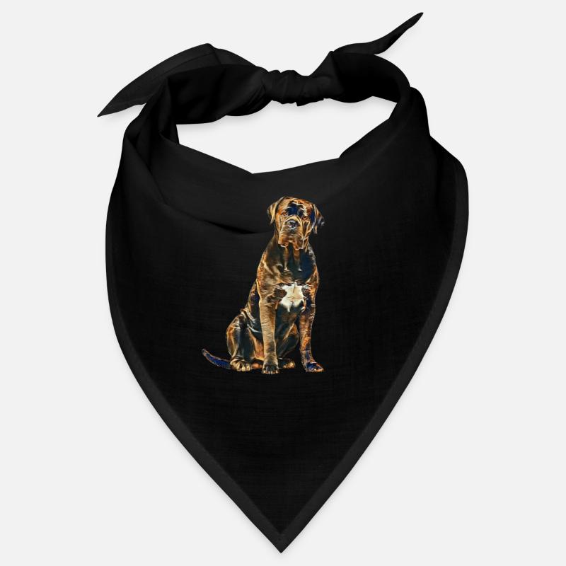 Cane Corso Art Vintage Bandana