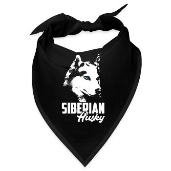 Husky - Bandana - Schwarz - Vorne