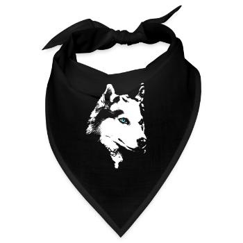 Husky - Bandana - Schwarz - Vorne