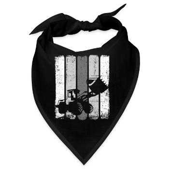 Bagger - Bandana - Schwarz - Vorne