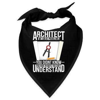 Architekt - Bandana - Schwarz - Vorne