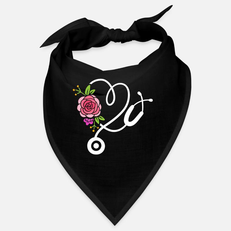 Stéthoscope Médecin Infirmière Bandana
