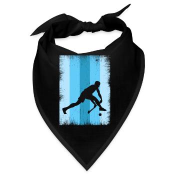 Floorball - Bandana - Schwarz - Vorne