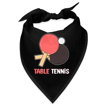 Tischntennis Kelle - Bandana - Schwarz - Vorne