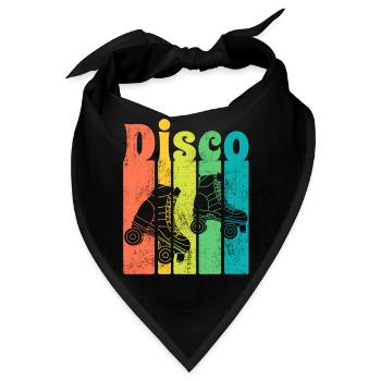 Disco - Bandana - Schwarz - Vorne