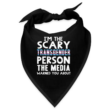 Transgender - Bandana - Schwarz - Vorne