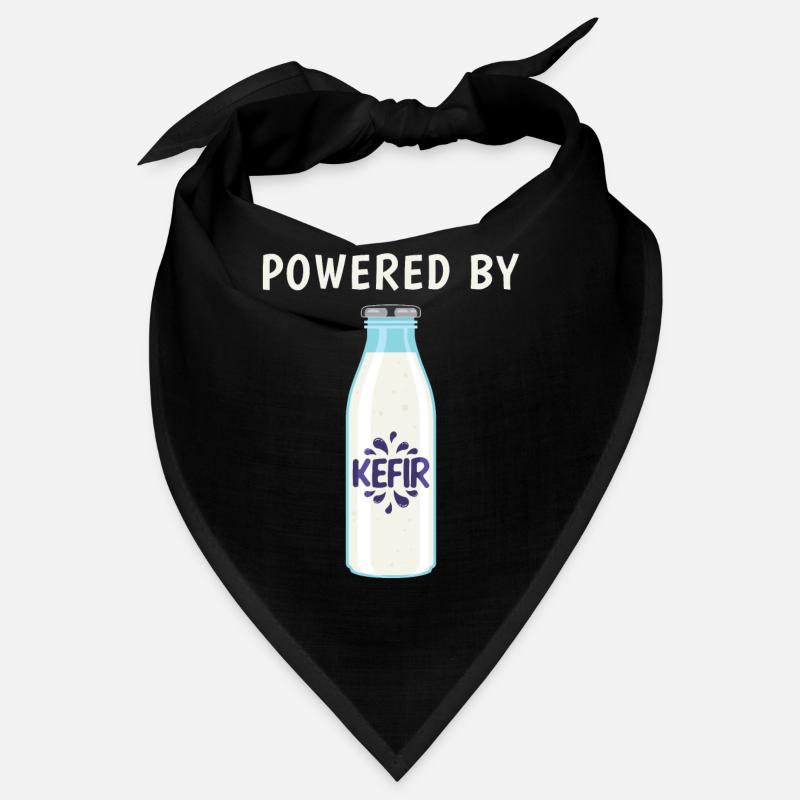 Drôle de boisson de fermentation alimenté par le graphique de kéfir Bandana