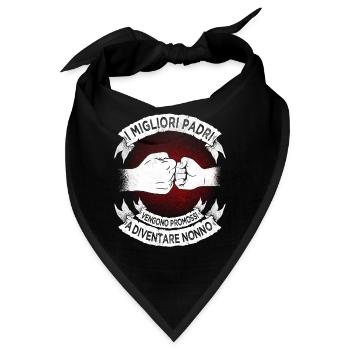 Regalo per Nonno partner look padri papá promosso - Bandana - Schwarz - Vorne