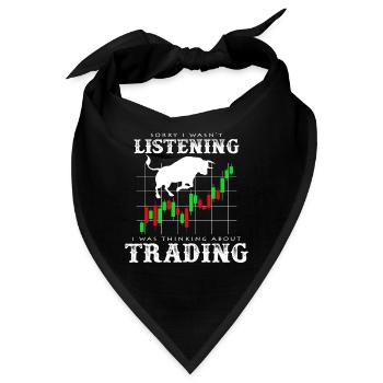 Trading - Bandana - Schwarz - Vorne