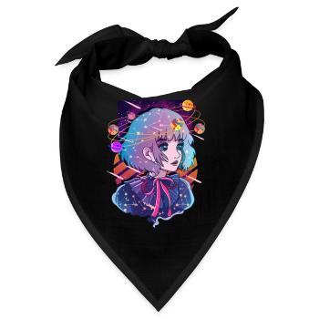 Schwindelerregende Planeten des Anime-Sonnensystems - Bandana - Schwarz - Vorne
