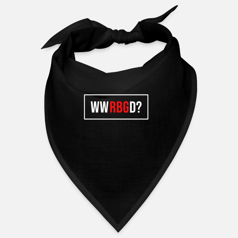 WWRBGD What would Ruth Bader Ginsberg do? Feminism Bandana