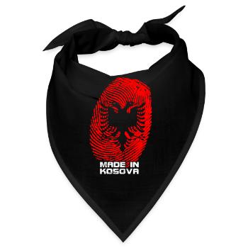 Made in Kosovo - Bandana - Schwarz - Vorne