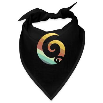 Maori Tattoo - Bandana - Schwarz - Vorne