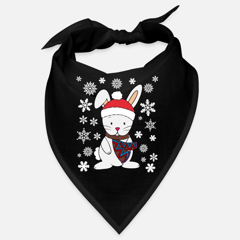 Cadeau de Noël mignon lapin idée cadeau Bandana