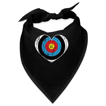 Cooles Bogenschießen Shirt - Coole Bogenschützen Geschenke - Bogenschießen G. - Bandana - Schwarz - Vorne