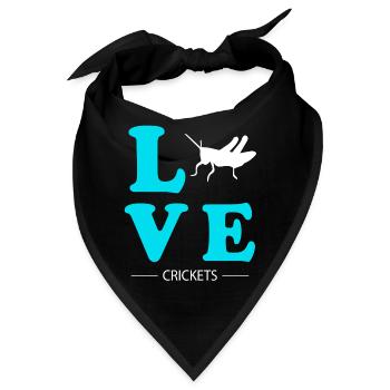 Cricket - Bandana - Schwarz - Vorne