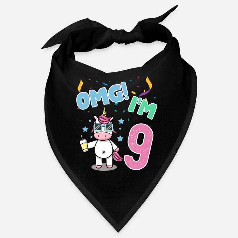 OMG I AM 9 Bandana