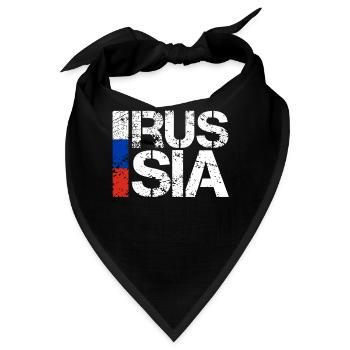 Russland - Bandana - Schwarz - Vorne