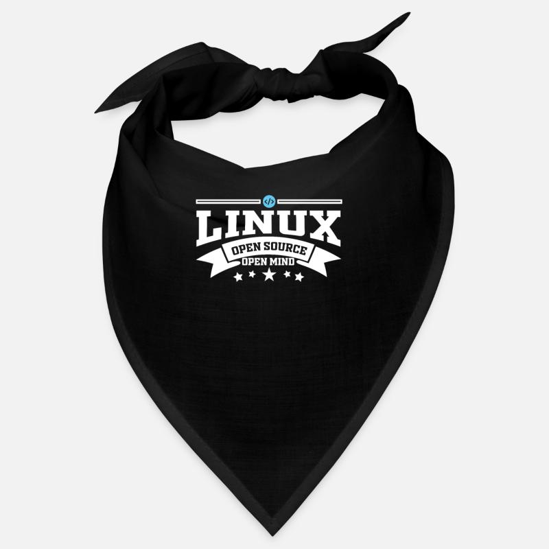 Logiciel Linux système d'exploitation informatique - Bandana - noir