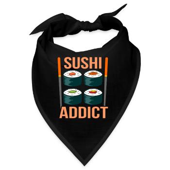 Sushi - Bandana - Schwarz - Vorne