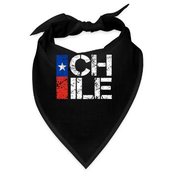 Chile - Bandana - Schwarz - Vorne