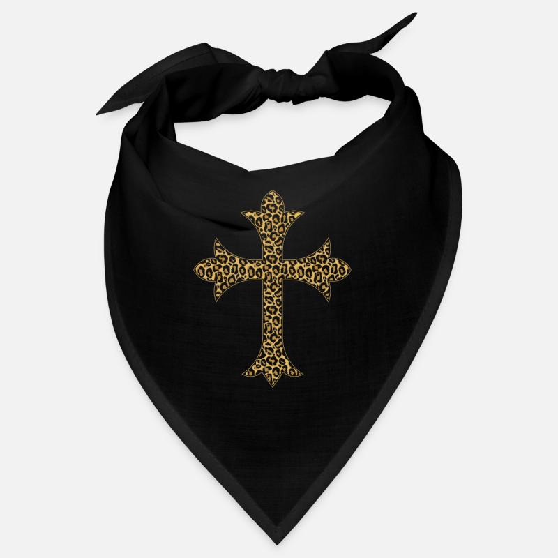 Cross with Leo pattern Bandana